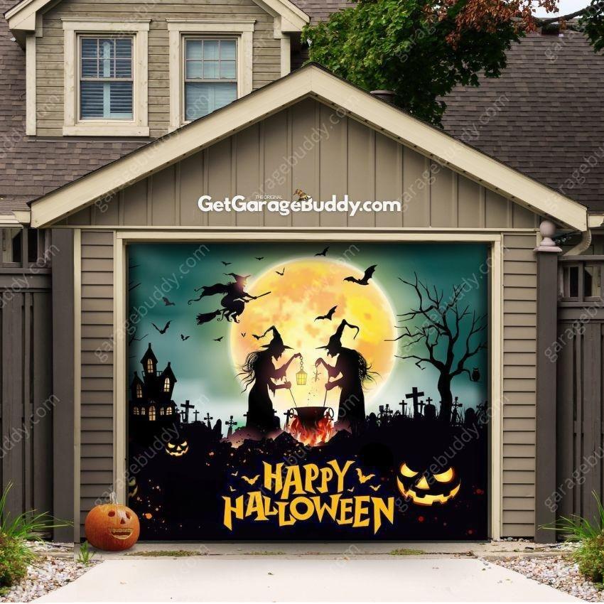 🎃GarageBuddy®️ Halloween Garage Door Covers - Free Shipping
