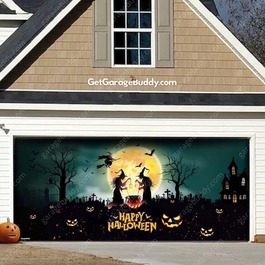 🎃GarageBuddy®️ Halloween Garage Door Covers - Free Shipping