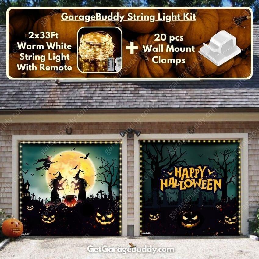 🎃GarageBuddy®️ Halloween Garage Door Covers - Free Shipping