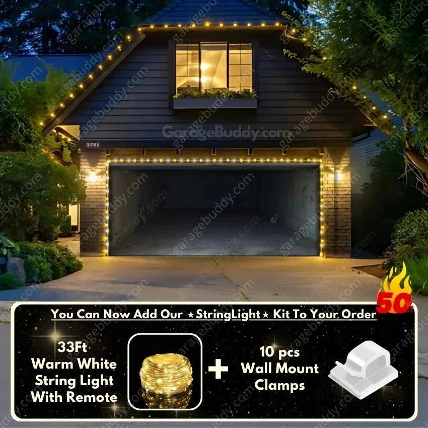 Empty Garage | Halloween Garage Door Cover - Free Shipping