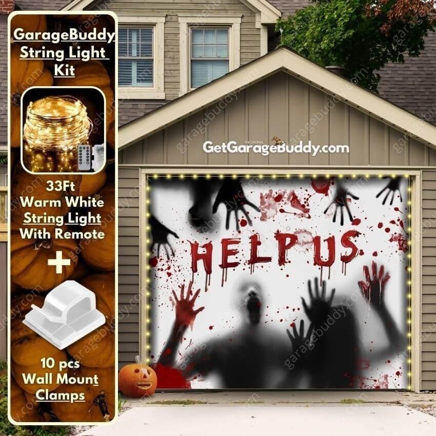🎃GarageBuddy®️ Halloween Garage Door Covers - Free Shipping