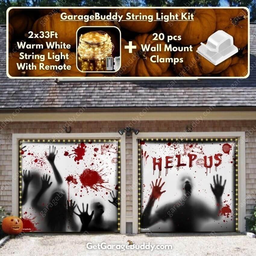 🎃GarageBuddy®️ Halloween Garage Door Covers - Free Shipping