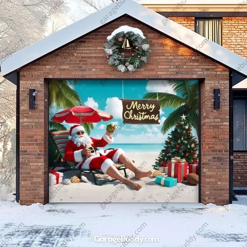 Christmas Paradise | Christmas Garage Door Cover - Free Shipping