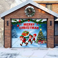 Elf Village | Christmas Garage Door Cover - Free Shipping
