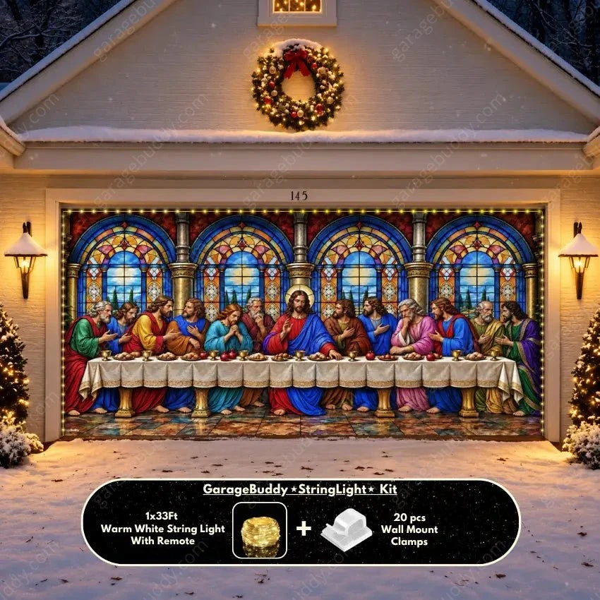 Last Supper | Christmas Garage Door Cover - Free Shipping