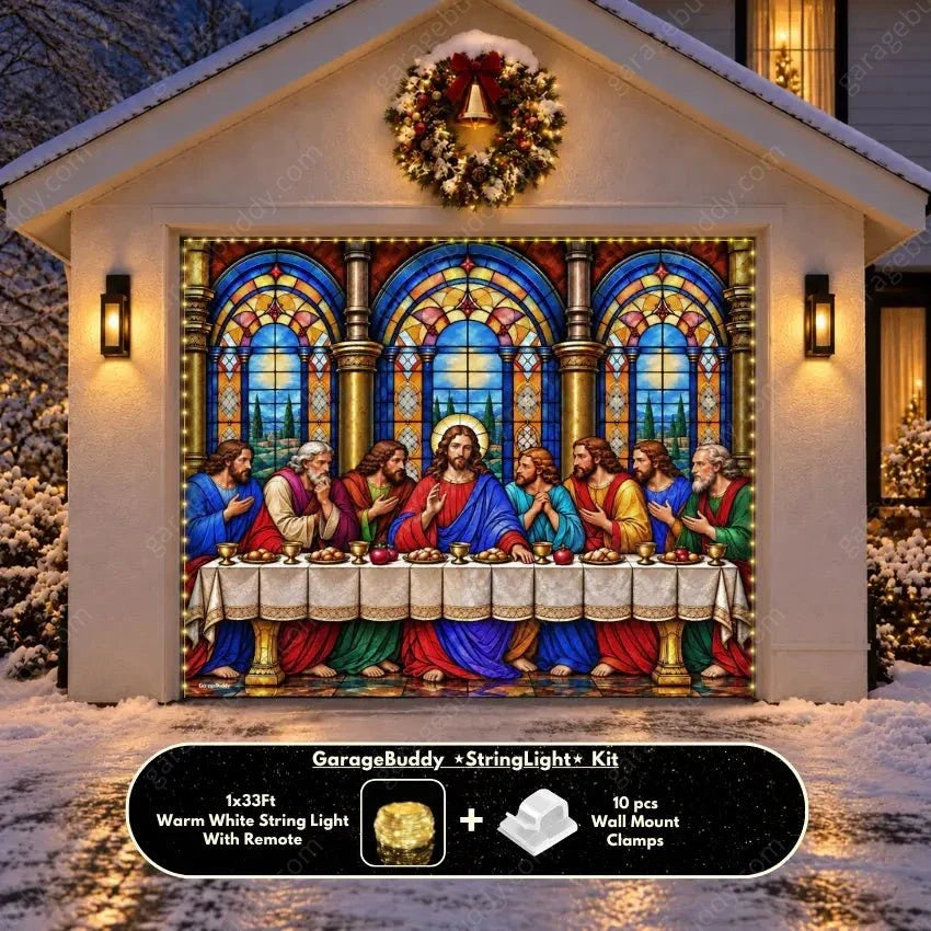 Last Supper | Christmas Garage Door Cover - Free Shipping