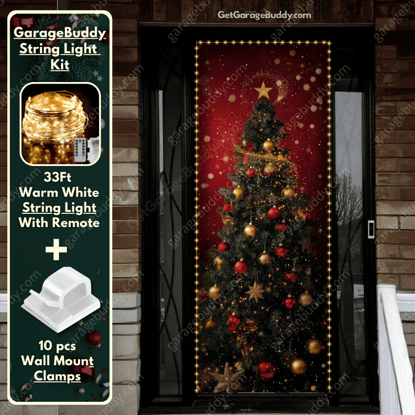 Christmas Front Door Covers - Free Shipping