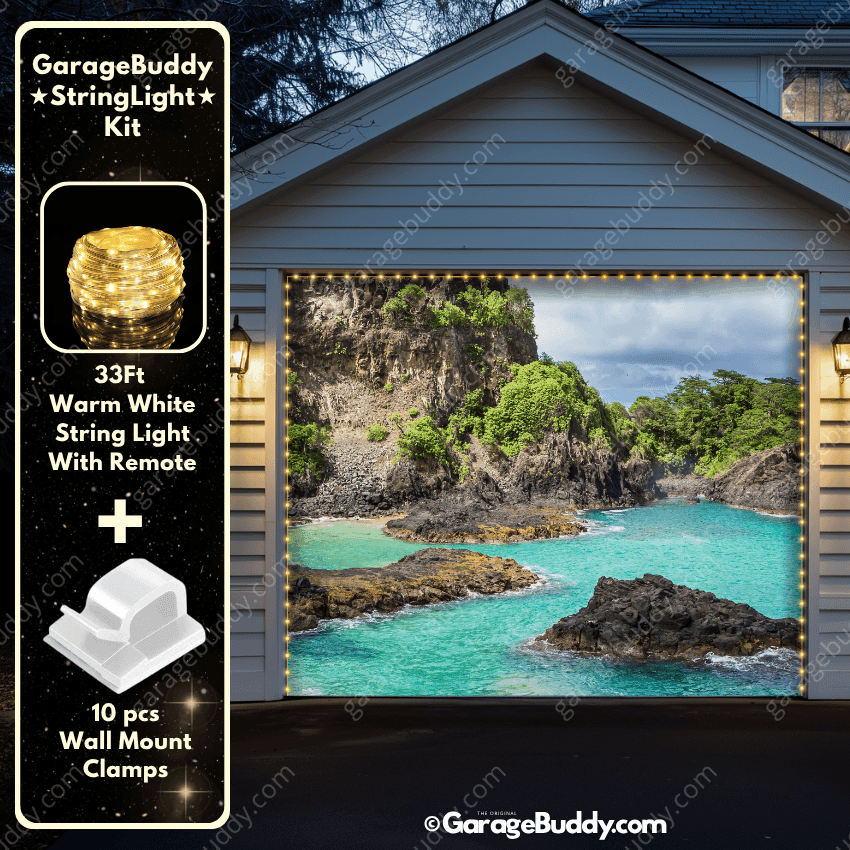 Islands | Nature Garage Door Cover - Free Shipping