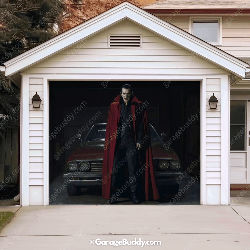 The BloodSucker | Halloween Garage Door Cover - Free Shipping