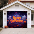 Ghost Party (Glow) | Halloween Garage Door Cover - Free Shipping