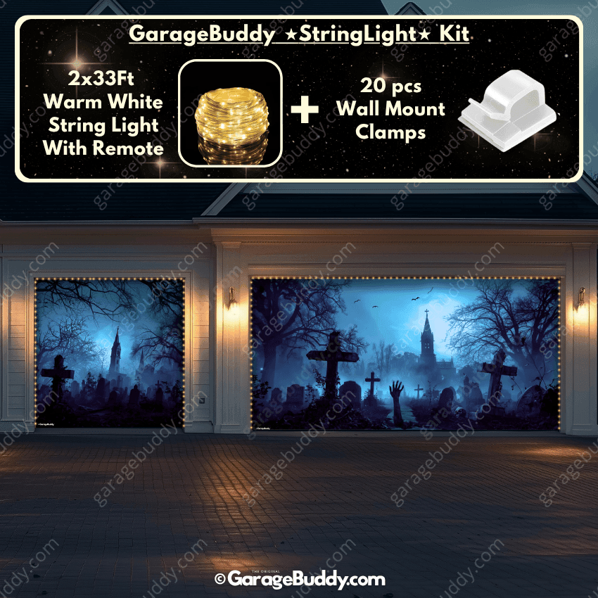 Grave Rising | Halloween Garage Door Cover - Free Shipping