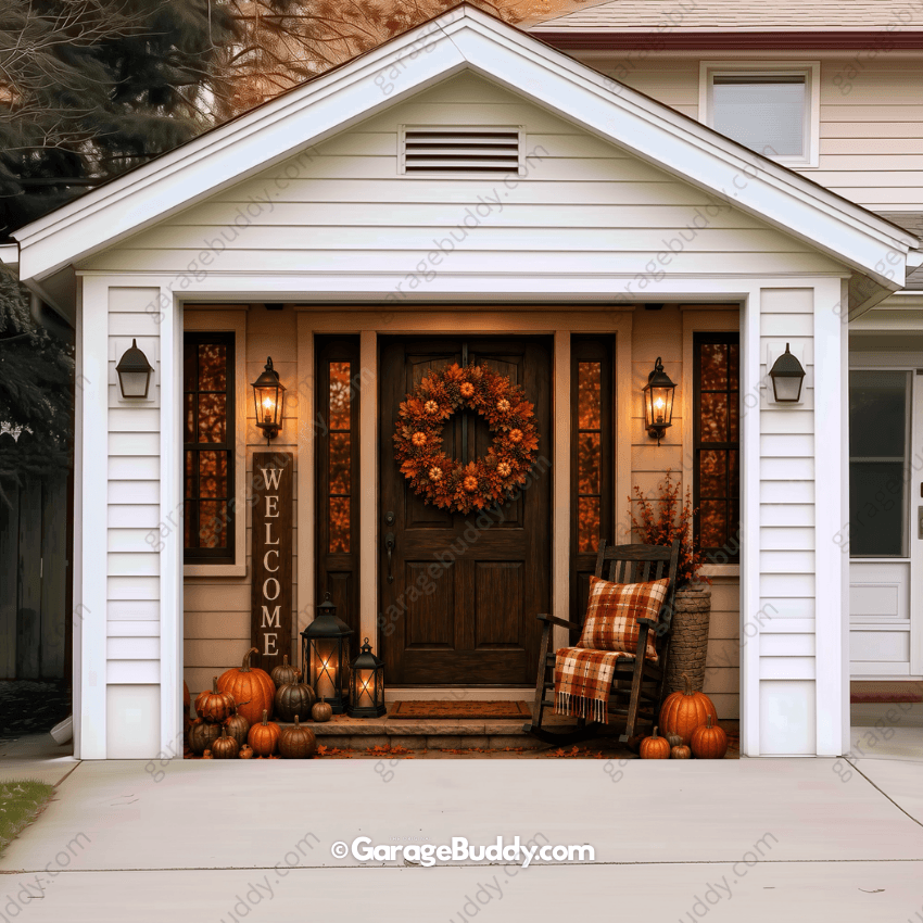 Autumn Eve | Fall Garage Door Cover - Free Shipping
