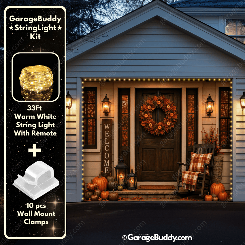 Autumn Eve | Fall Garage Door Cover - Free Shipping