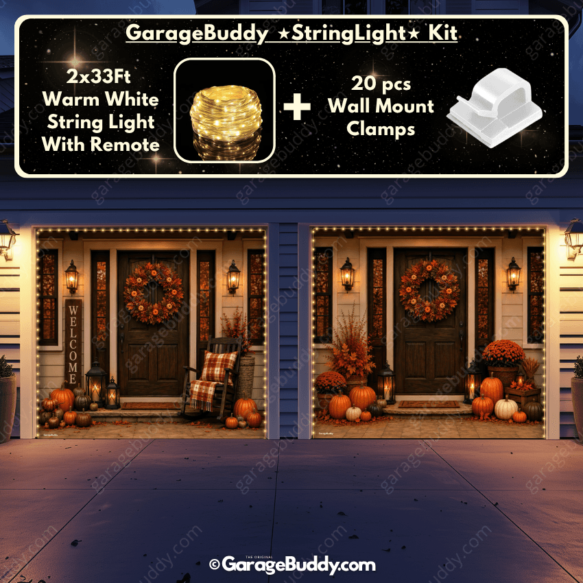 Autumn Eve | Fall Garage Door Cover - Free Shipping