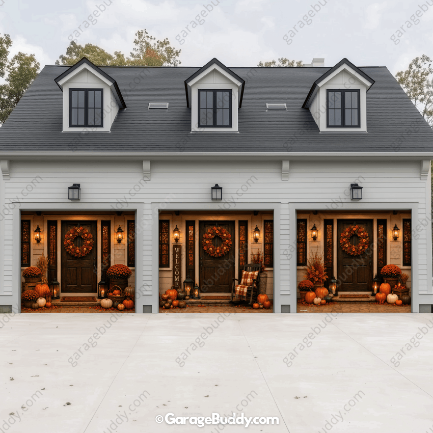 Autumn Eve | Fall Garage Door Cover - Free Shipping