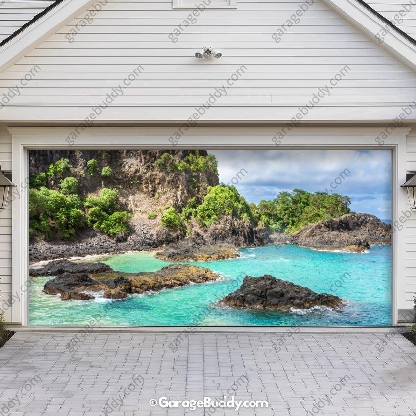 Islands | Nature Garage Door Cover - Free Shipping