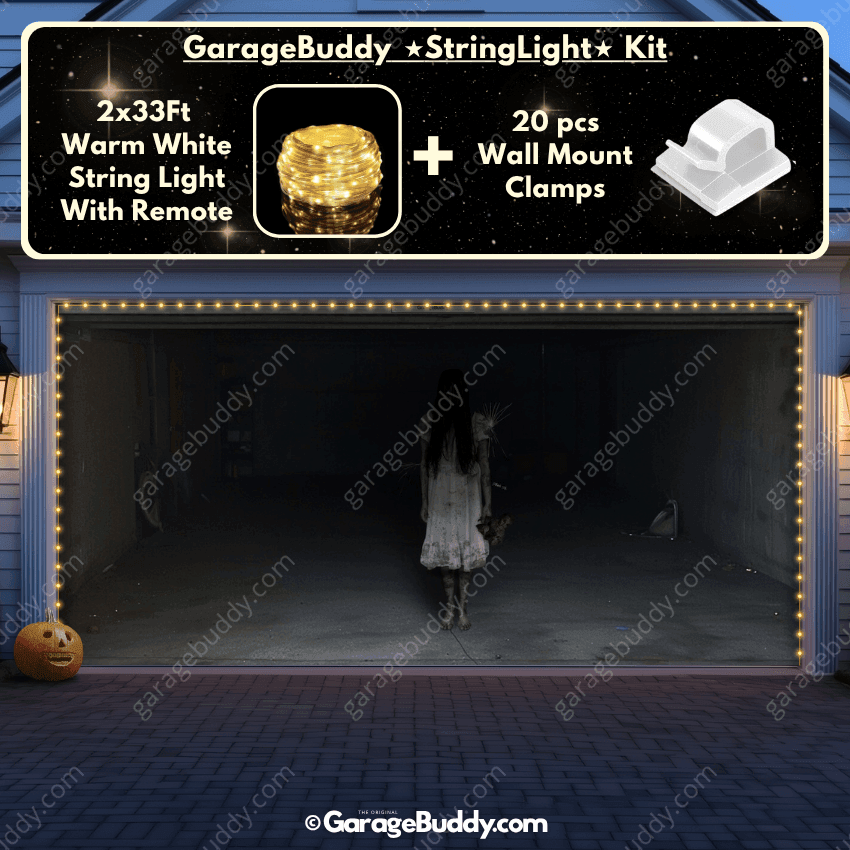 Possessed Girl | Halloween Garage Door Cover - Free Shipping