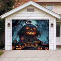 Pumpkin House | Halloween Garage Door Cover - Free Shipping