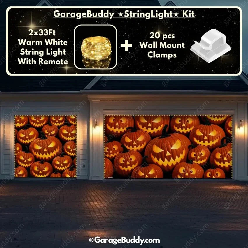 Pumpkin Parade | Halloween Garage Door Cover - Free Shipping