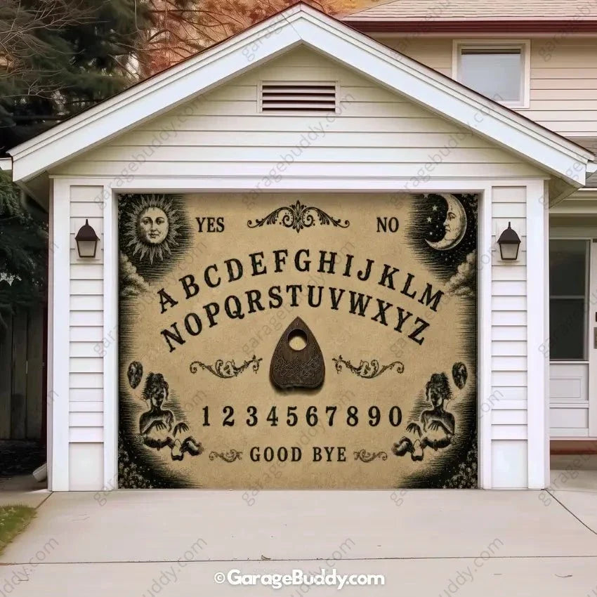 The Summoning Board | Halloween Garage Door Cover - Free Shipping