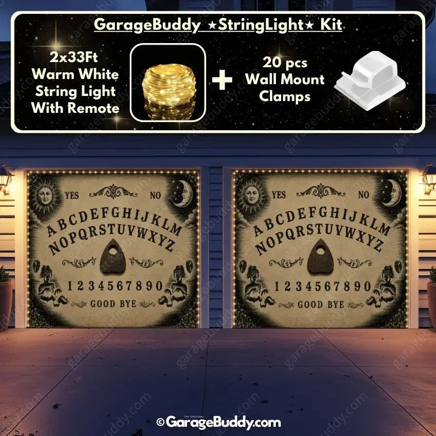 The Summoning Board | Halloween Garage Door Cover - Free Shipping