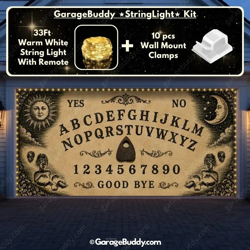 The Summoning Board | Halloween Garage Door Cover - Free Shipping