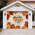 Happy Thanksgiving | Festive Garage Door Cover - Free Shipping