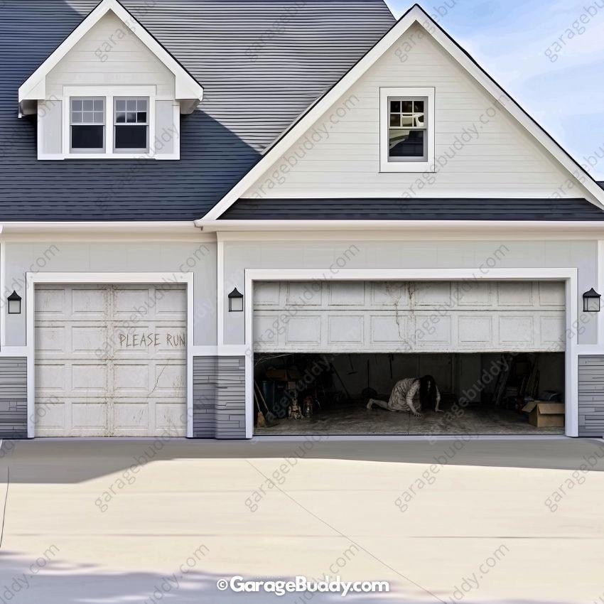 The Crawler | Halloween Garage Door Cover - Free Shipping