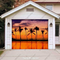 Beach Sunset | Nature Garage Door Cover - Free Shipping