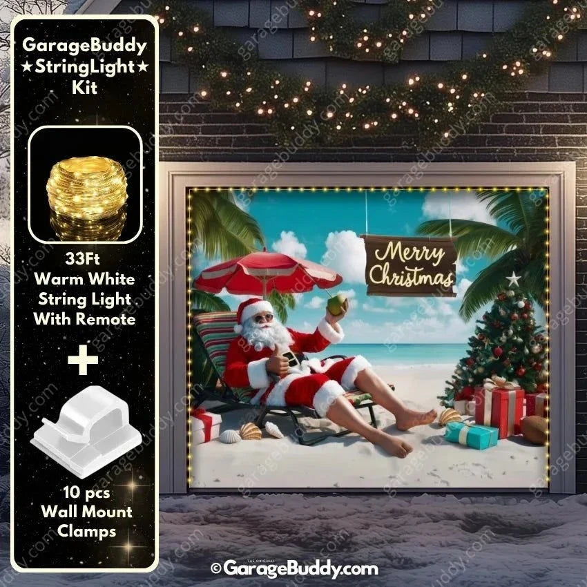 Christmas Paradise | Christmas Garage Door Cover - Free Shipping