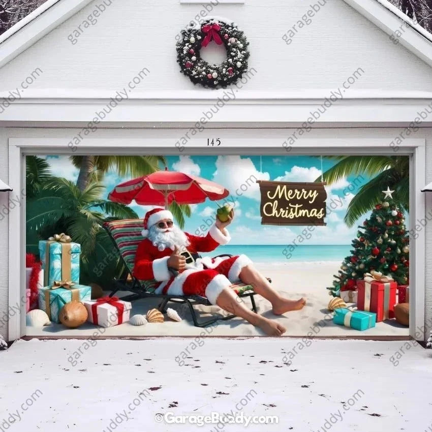 Christmas Paradise | Christmas Garage Door Cover - Free Shipping