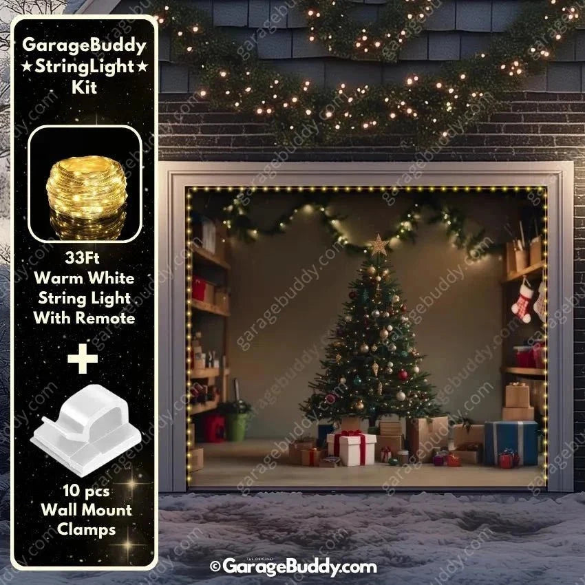 Festive Garage | Christmas Garage Door Cover - Free Shipping