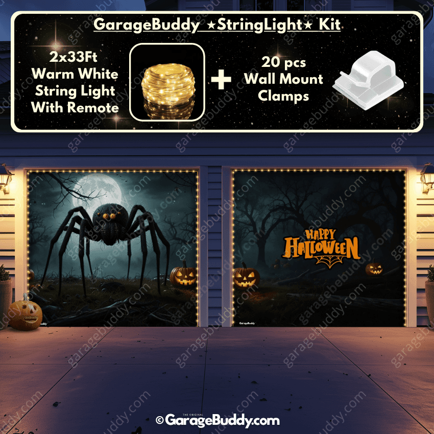 Giant Spider | Halloween Garage Door Cover - Free Shipping