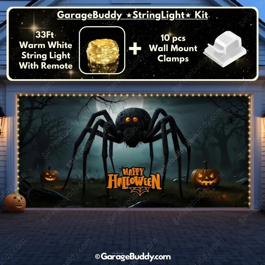 Giant Spider | Halloween Garage Door Cover - Free Shipping