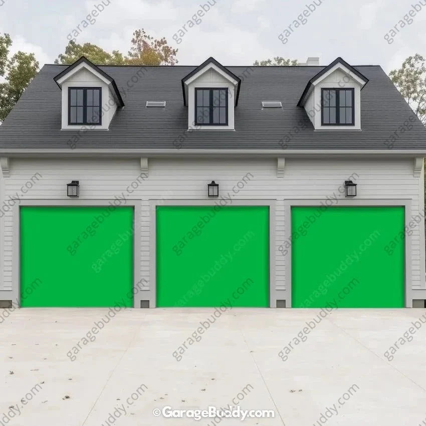Green Screen | Garage Door Cover - Free Shipping