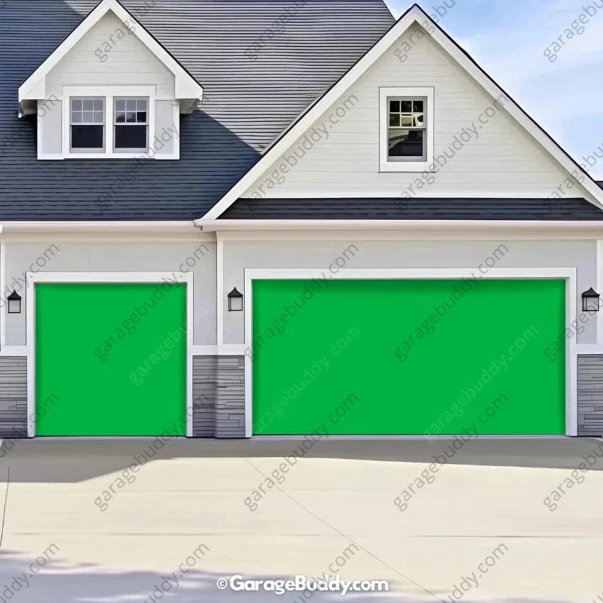 Green Screen | Garage Door Cover - Free Shipping