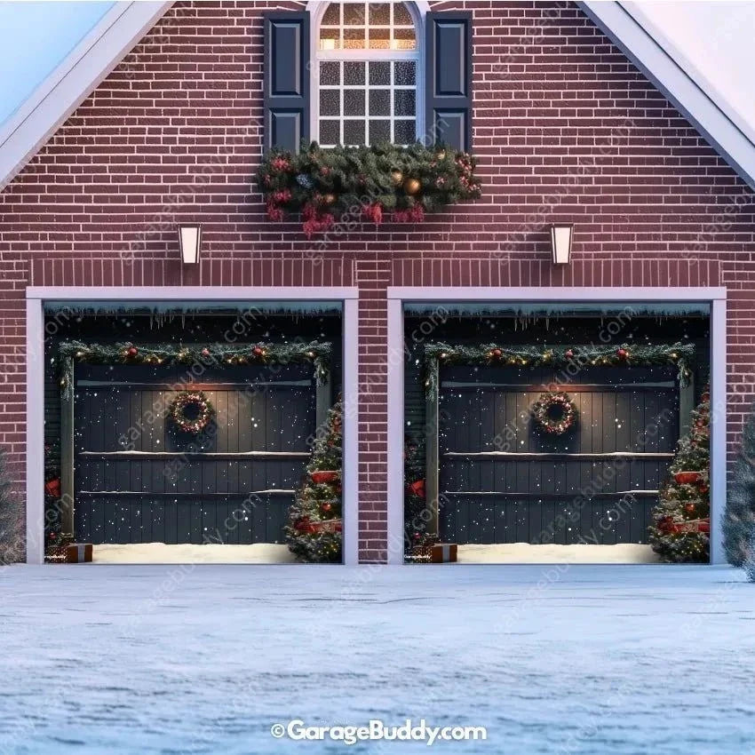 Holiday Door | Christmas Garage Door Cover - Free Shipping