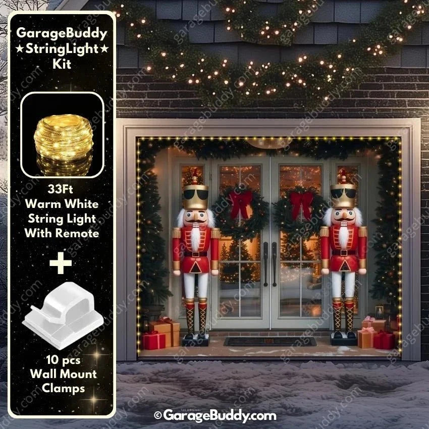 NutCracker Guards | Christmas Garage Door Cover - Free Shipping
