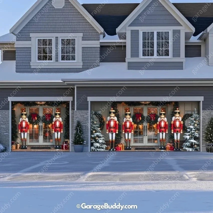 NutCracker Guards | Christmas Garage Door Cover - Free Shipping