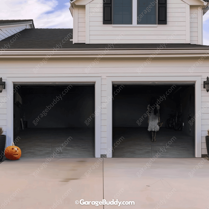 Possessed Girl | Halloween Garage Door Cover - Free Shipping