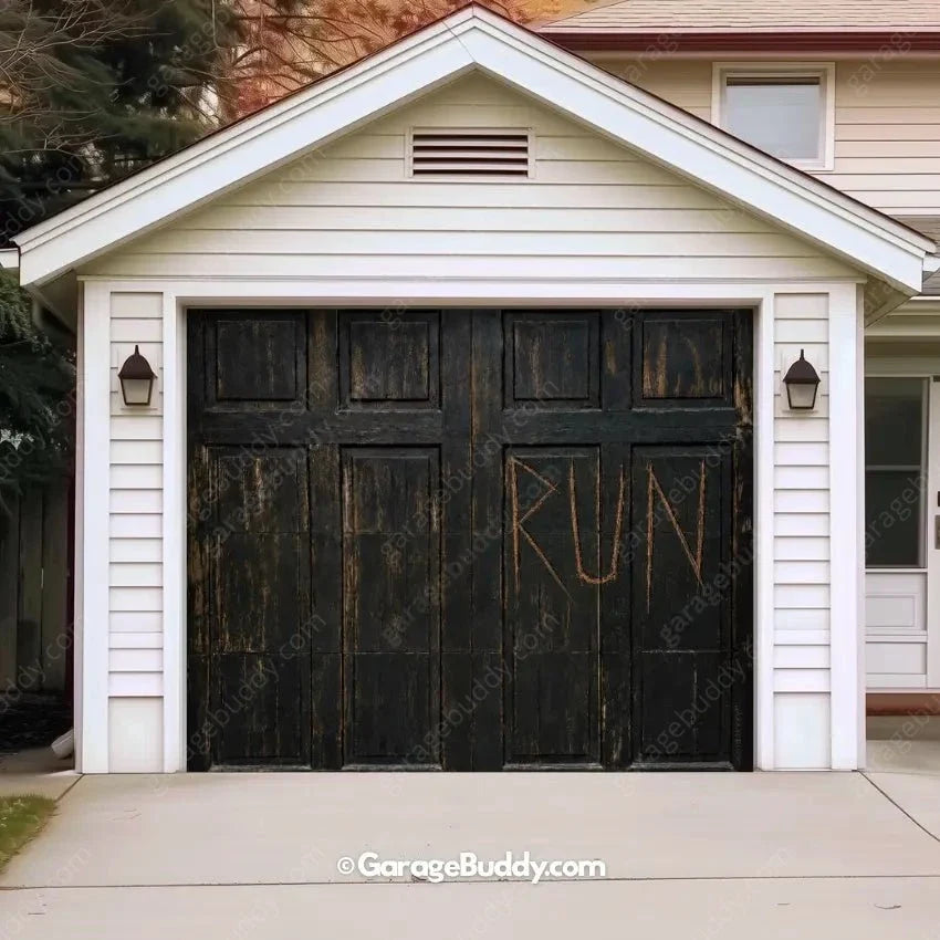Faux Panel Door | Garage Door Cover - Free Shipping