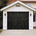 Faux Panel Door | Garage Door Cover - Free Shipping