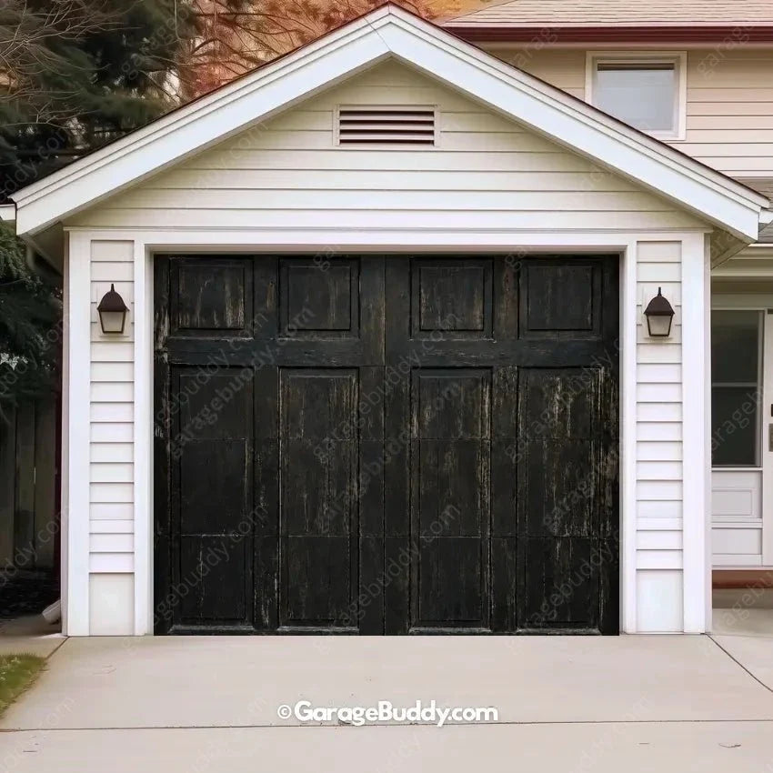 Faux Panel Door | Garage Door Cover - Free Shipping