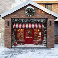 Santa's Toy Shop | Christmas Garage Door Cover - Free Shipping