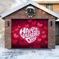 Valentine's Day (Hearts) | Festive Garage Door Cover - Free Shipping