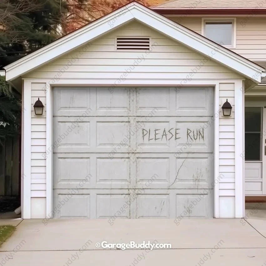 Faux Panel Door | Garage Door Cover - Free Shipping