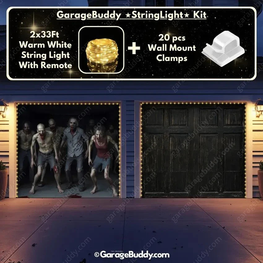 Zombie Invasion | Halloween Garage Door Cover - Free Shipping