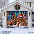 Gnome Wonderland | Christmas Garage Door Cover - Free Shipping