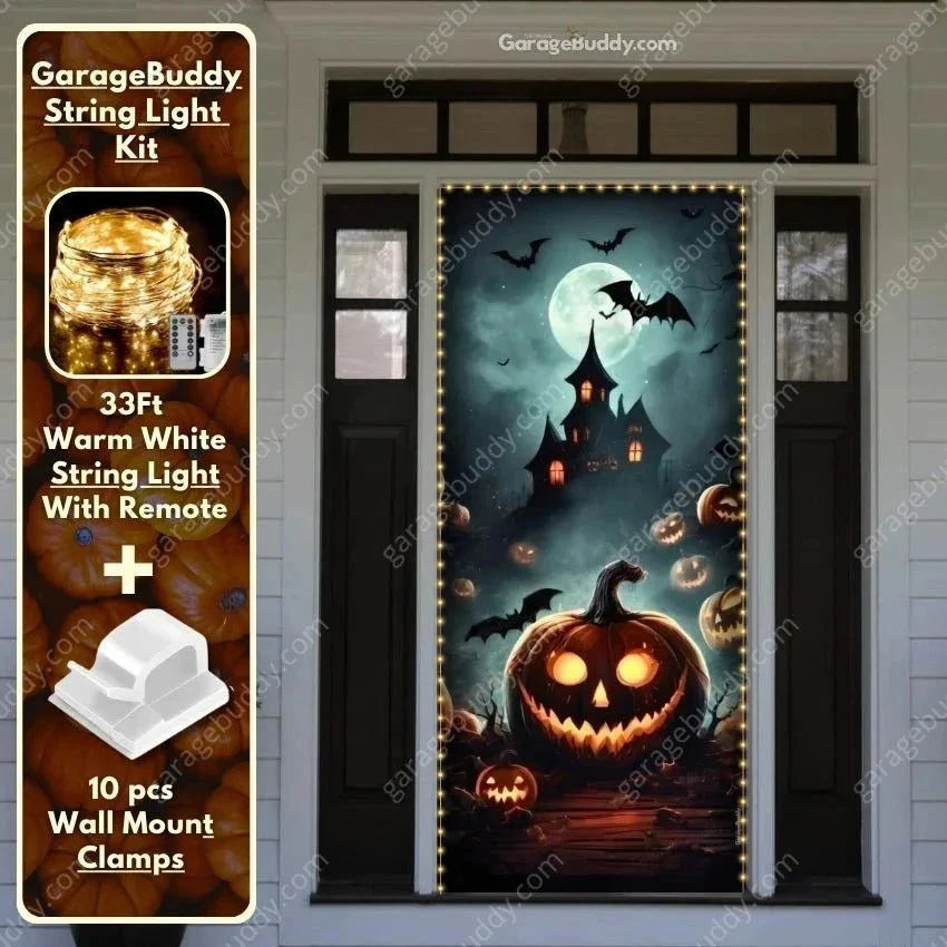 Halloween Front Door Covers - Free Shipping