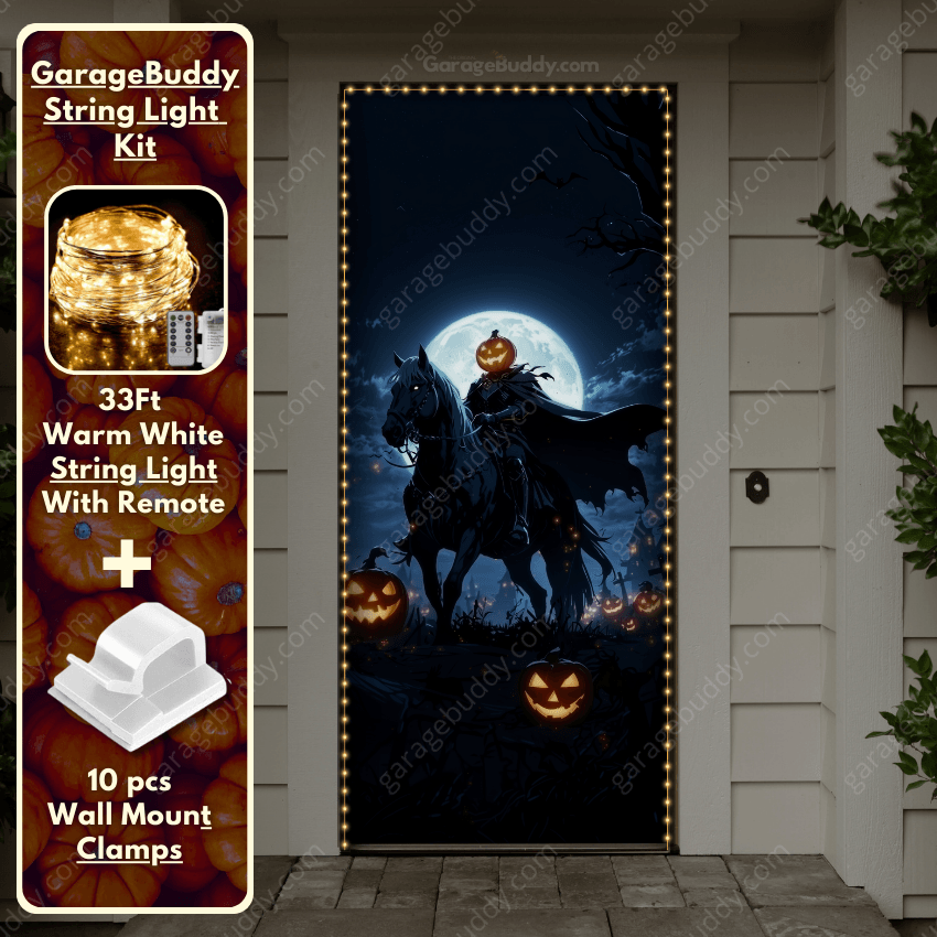 Halloween Front Door Covers - Free Shipping